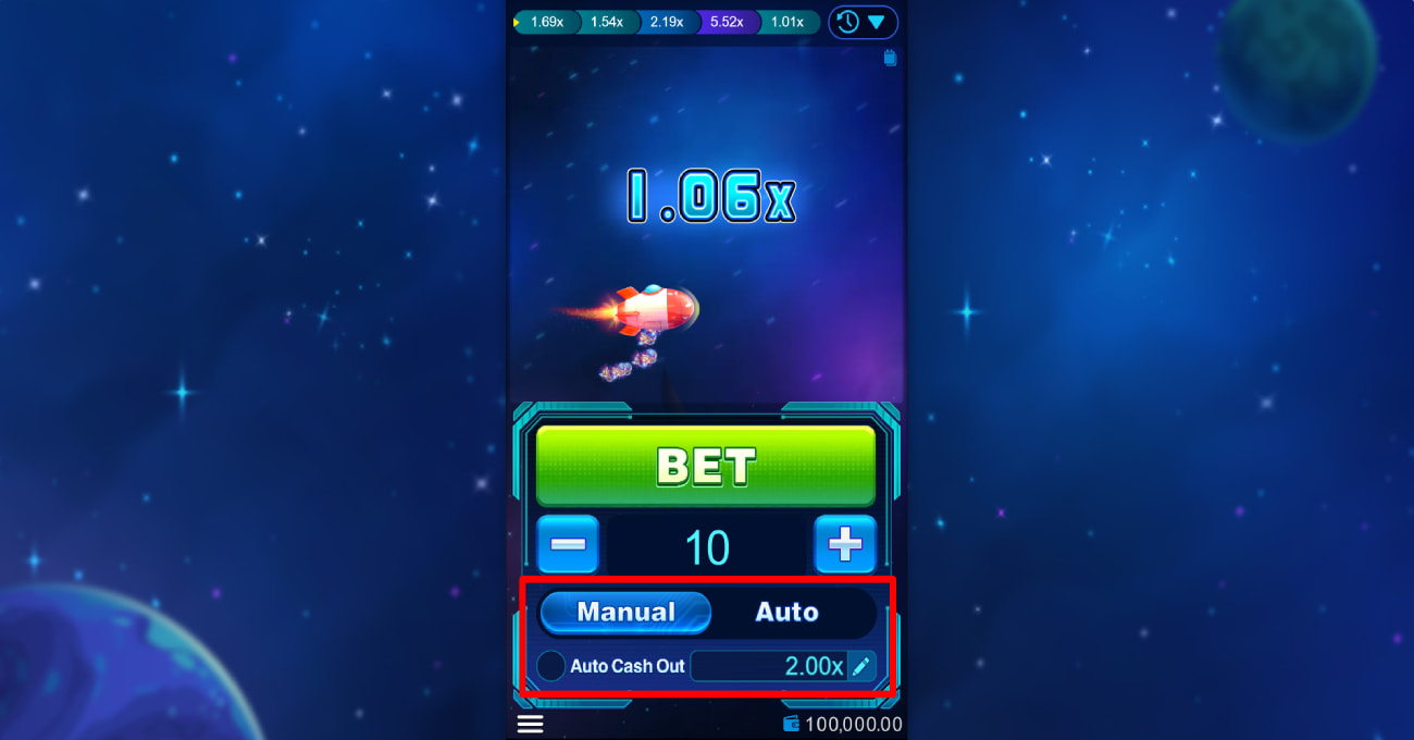Auto Cash Out